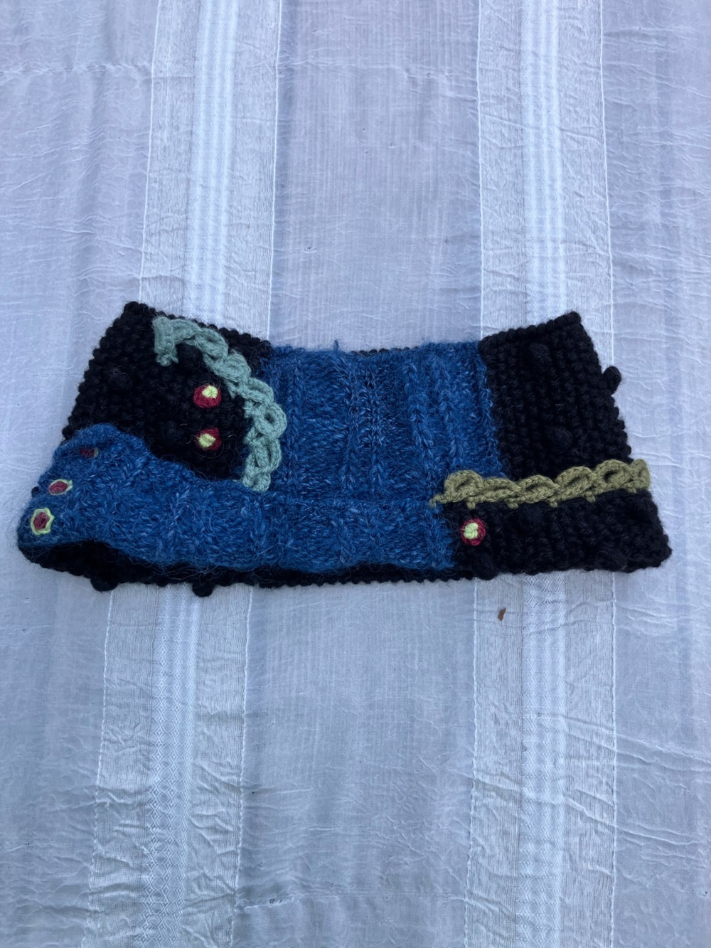 Little journeys Chicago alpaca wool  blend head warmer
